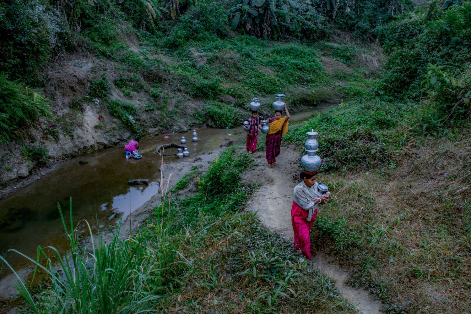 Water Trail in the Hills of Bangladesh
