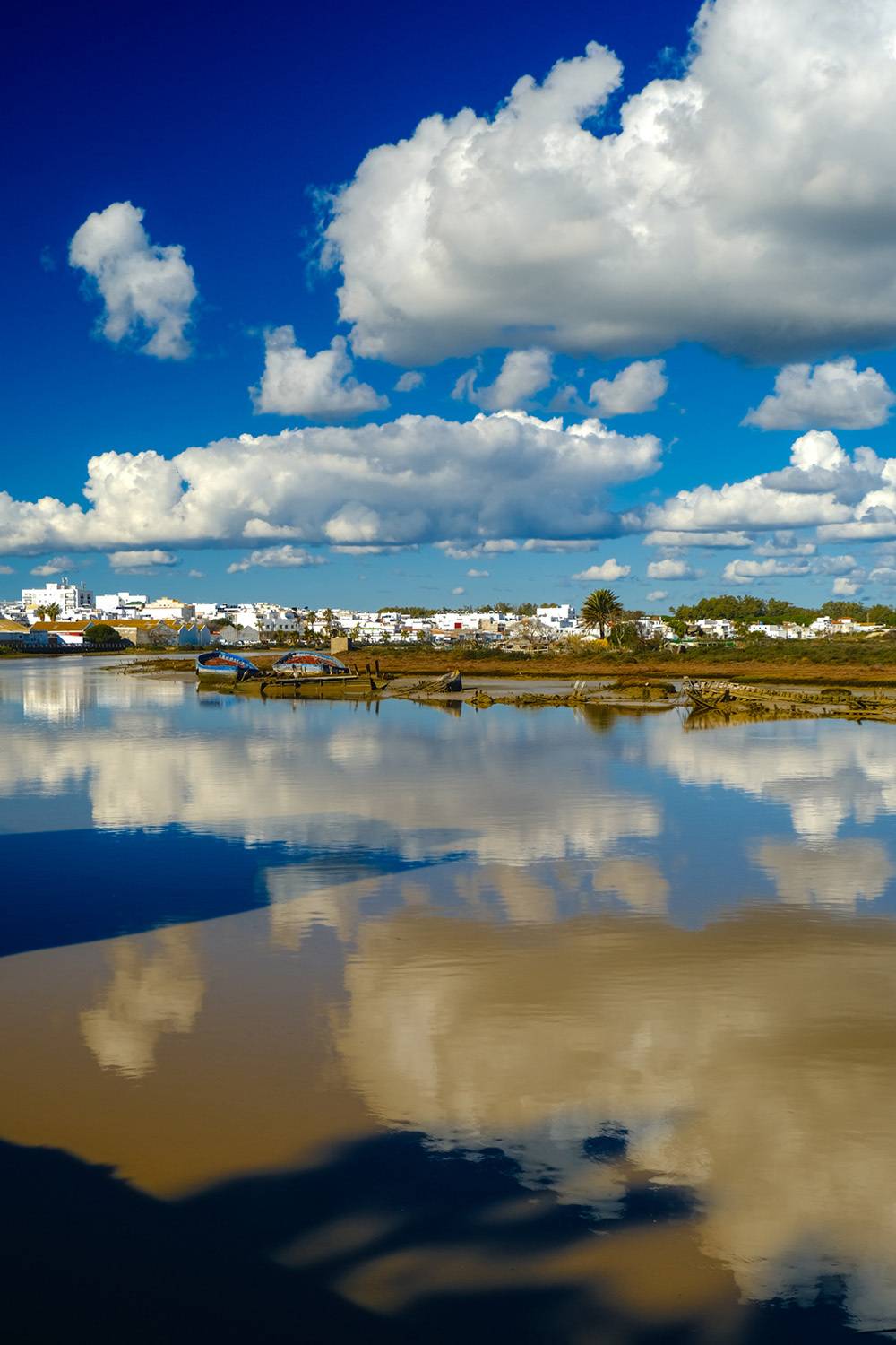 Calm river near Barbate