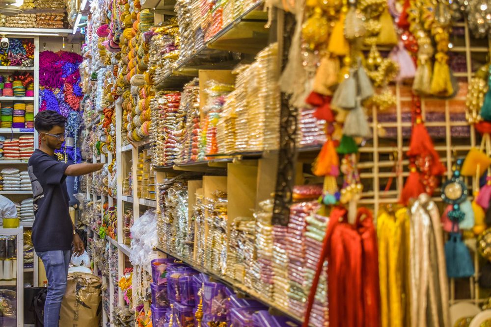 Aisles of colour