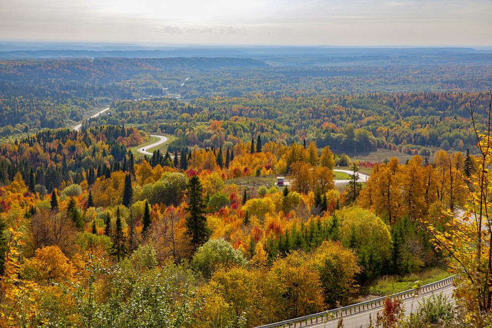 Вид с Белой горы.