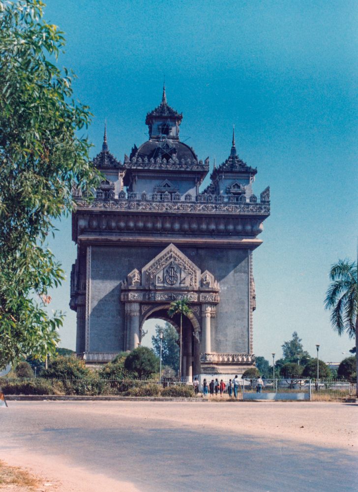 Patuxai (Victory Gate), Vientiane, Laos