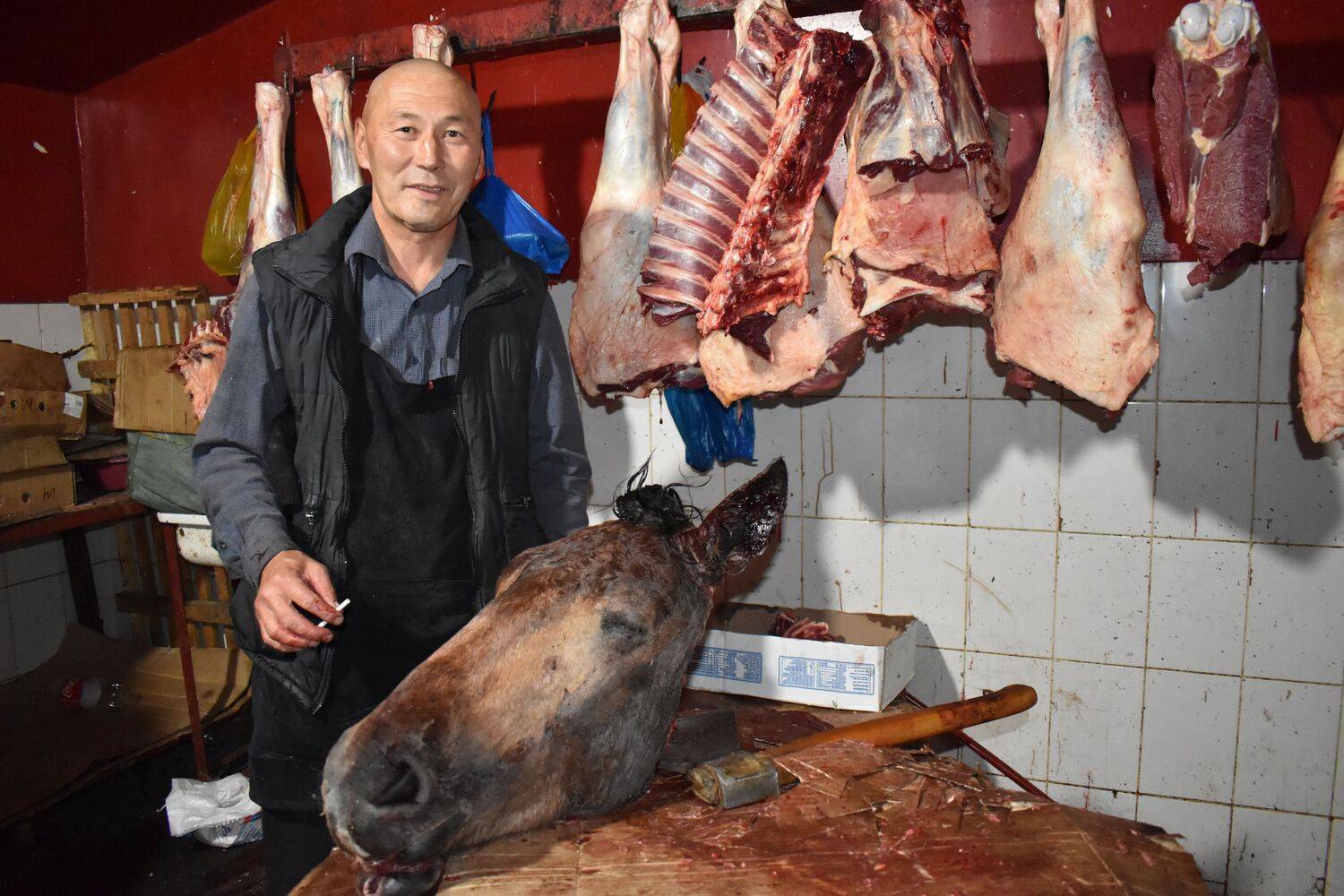 A Cigarette Break (Turkiestan)