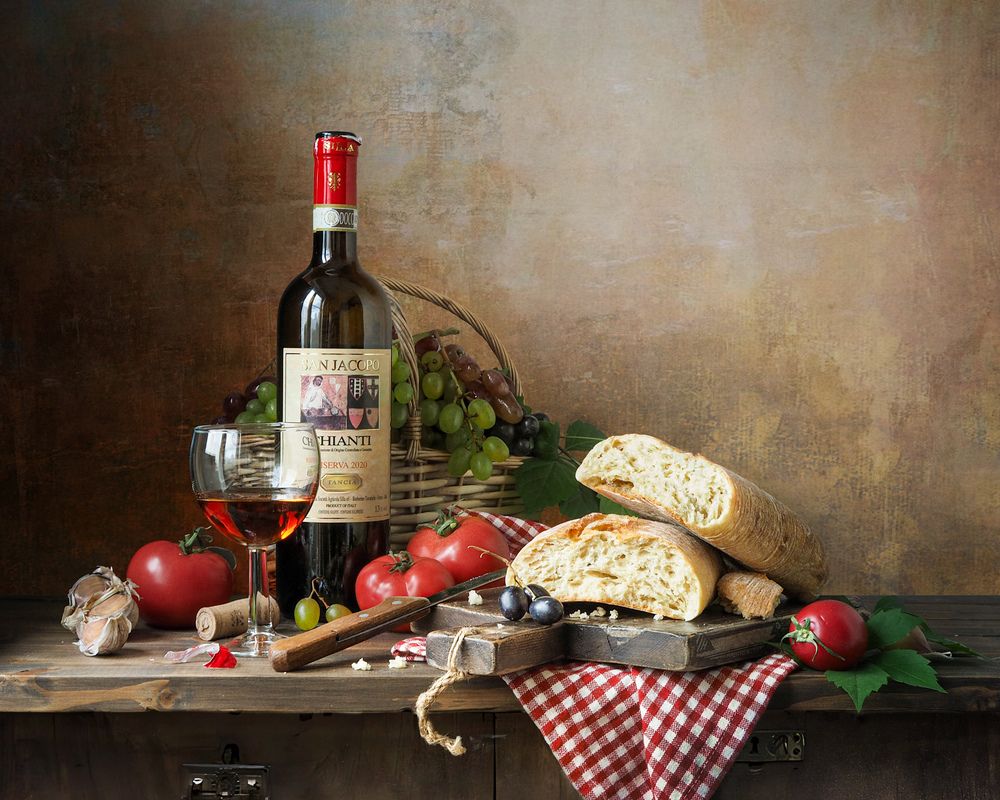 Чиабатта и кьянти