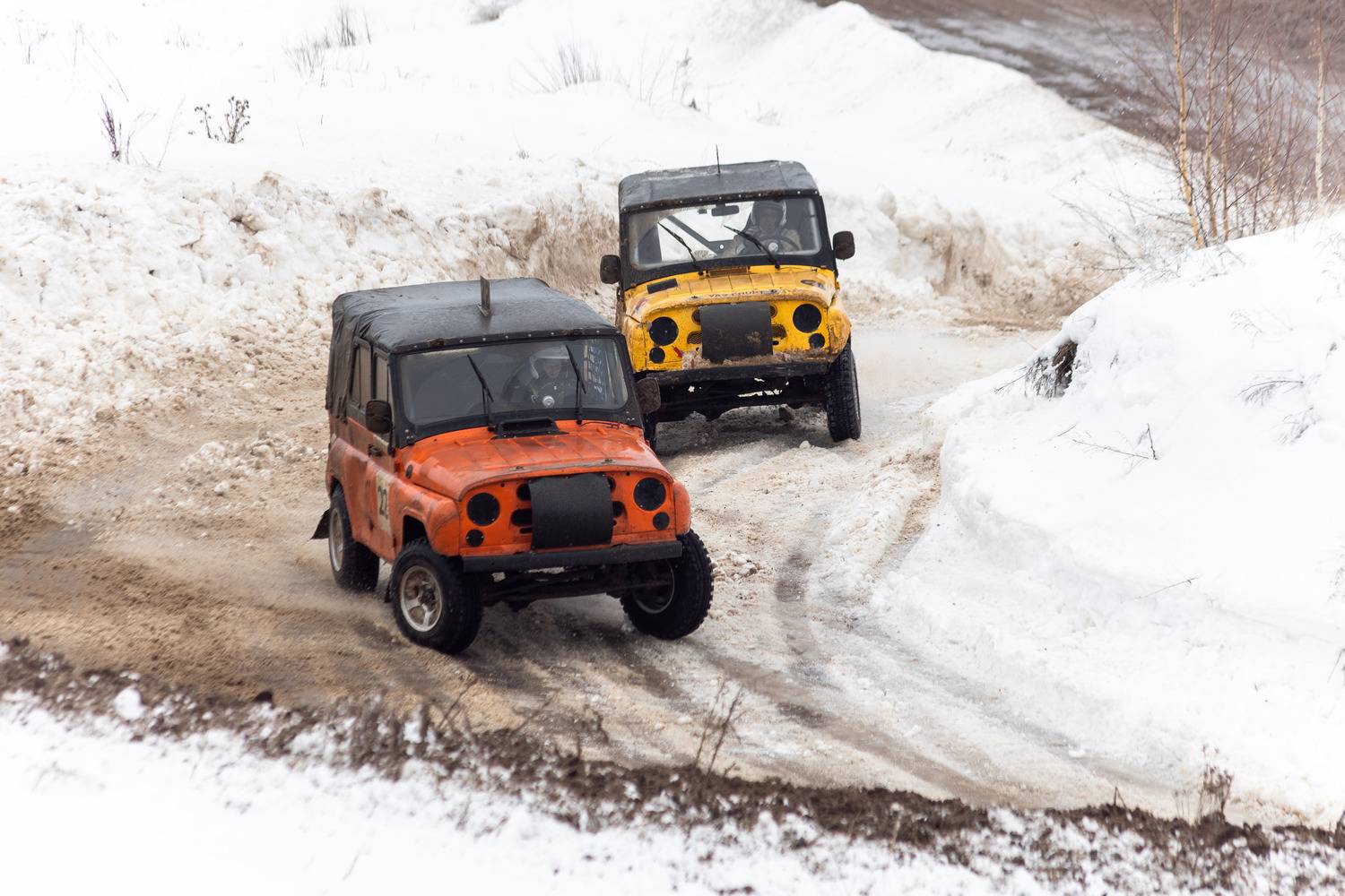 Зимний вираж