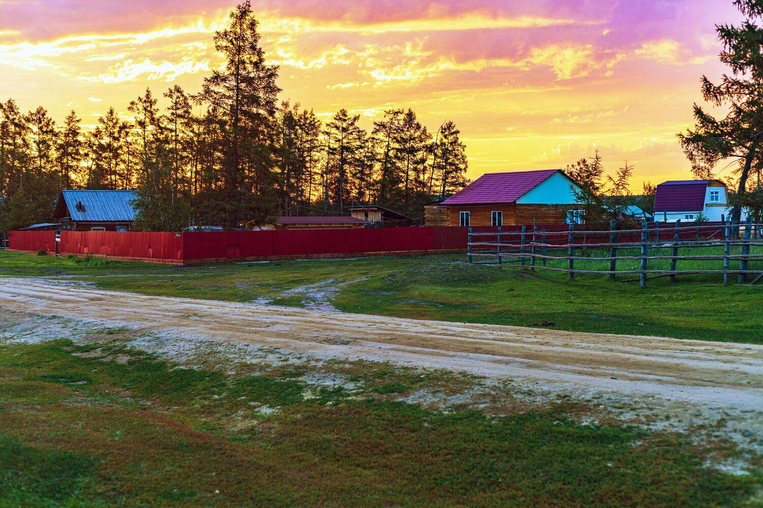 Летний рассвет.