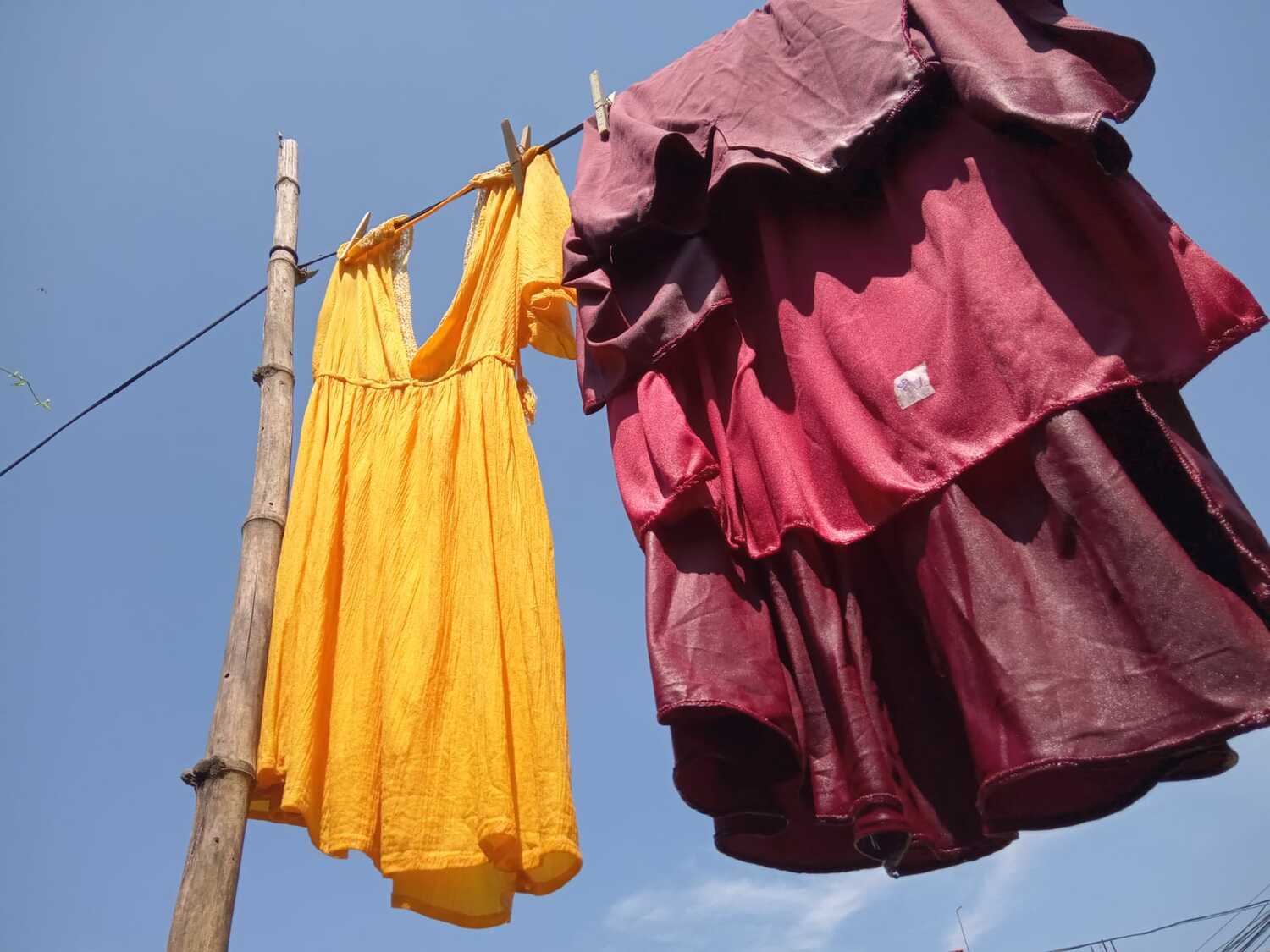 Roupa no varal