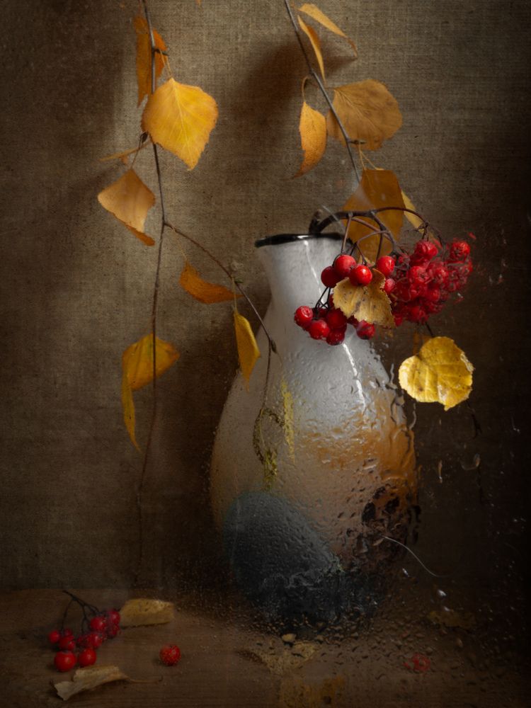 Цветная музыка осеннего дождя.