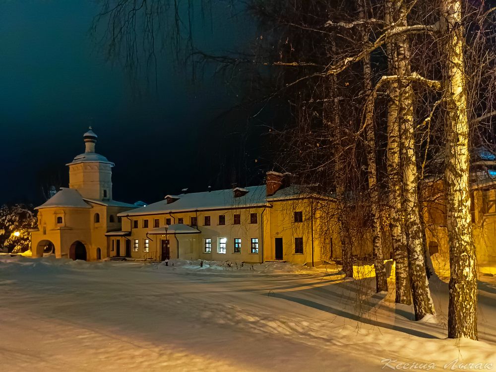 Сплелись берёзки тенями...
