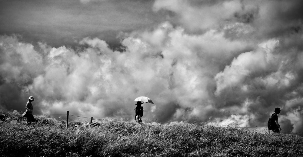 Waiking Through Clouds