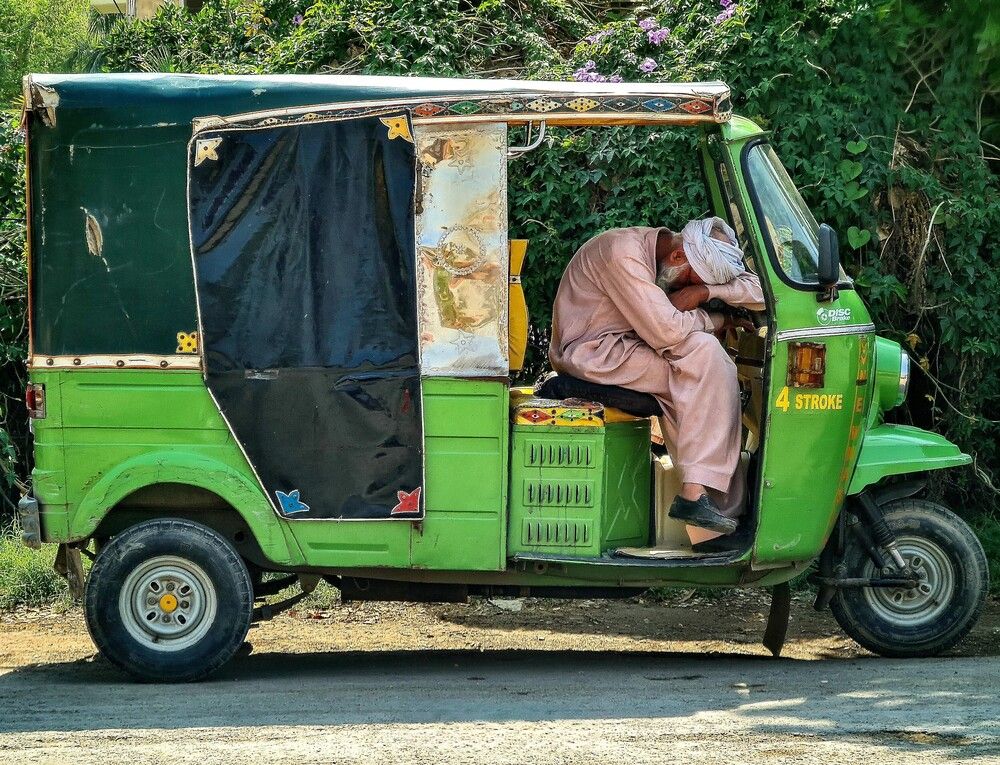 An Old Man\'s Working Day