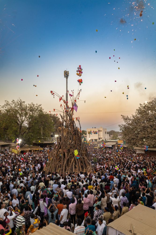 Holika Dahan Palaj Village 2026