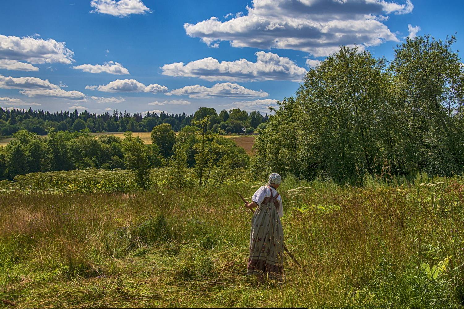 Сенокос (Воспоминание о Венецианове)