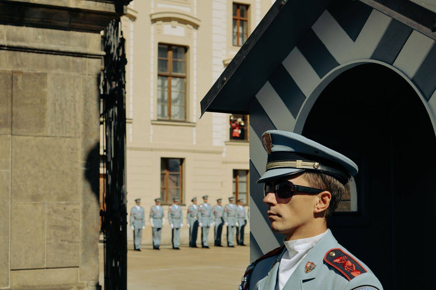 On guard