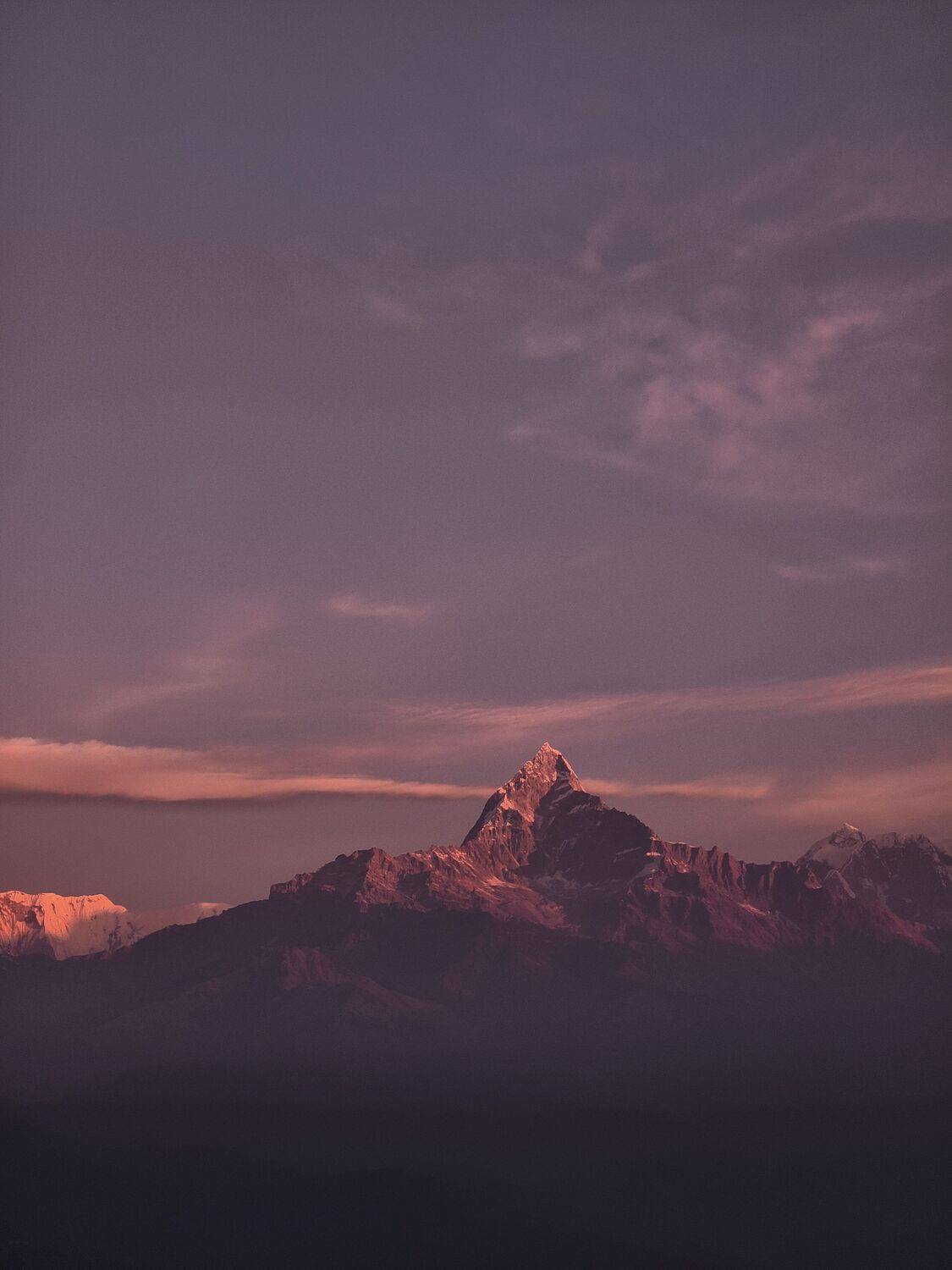 Machapuchre peak