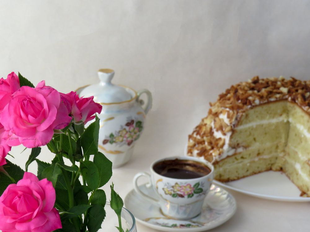 Coffee with cake
