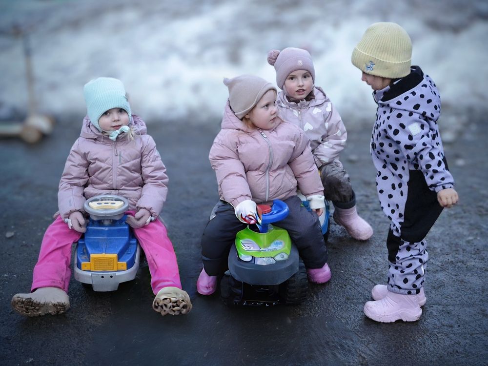 Байкеры в детском саду