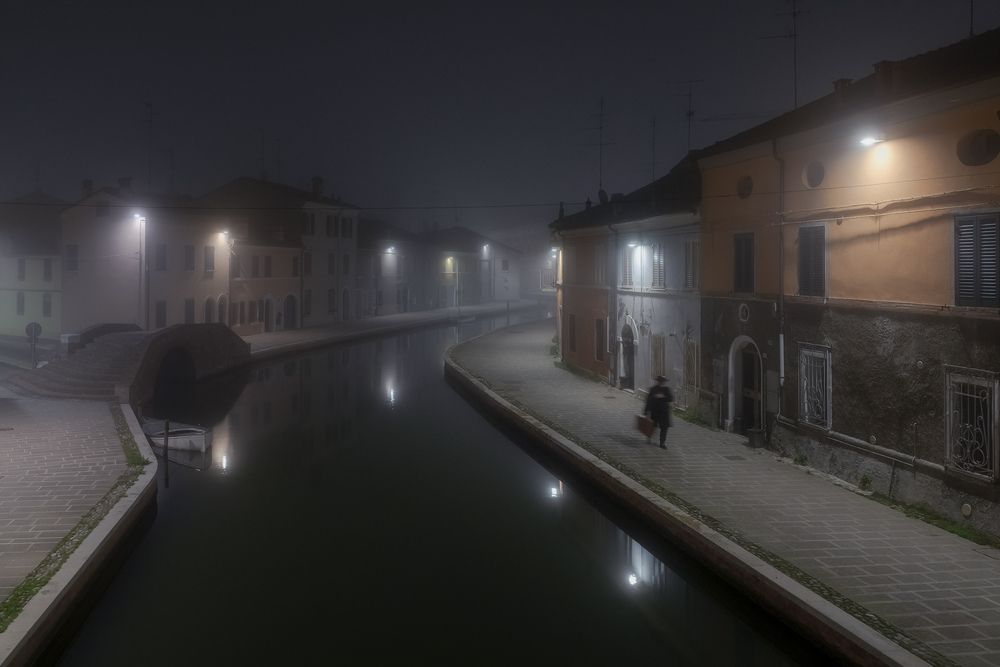 La notte a Comacchio