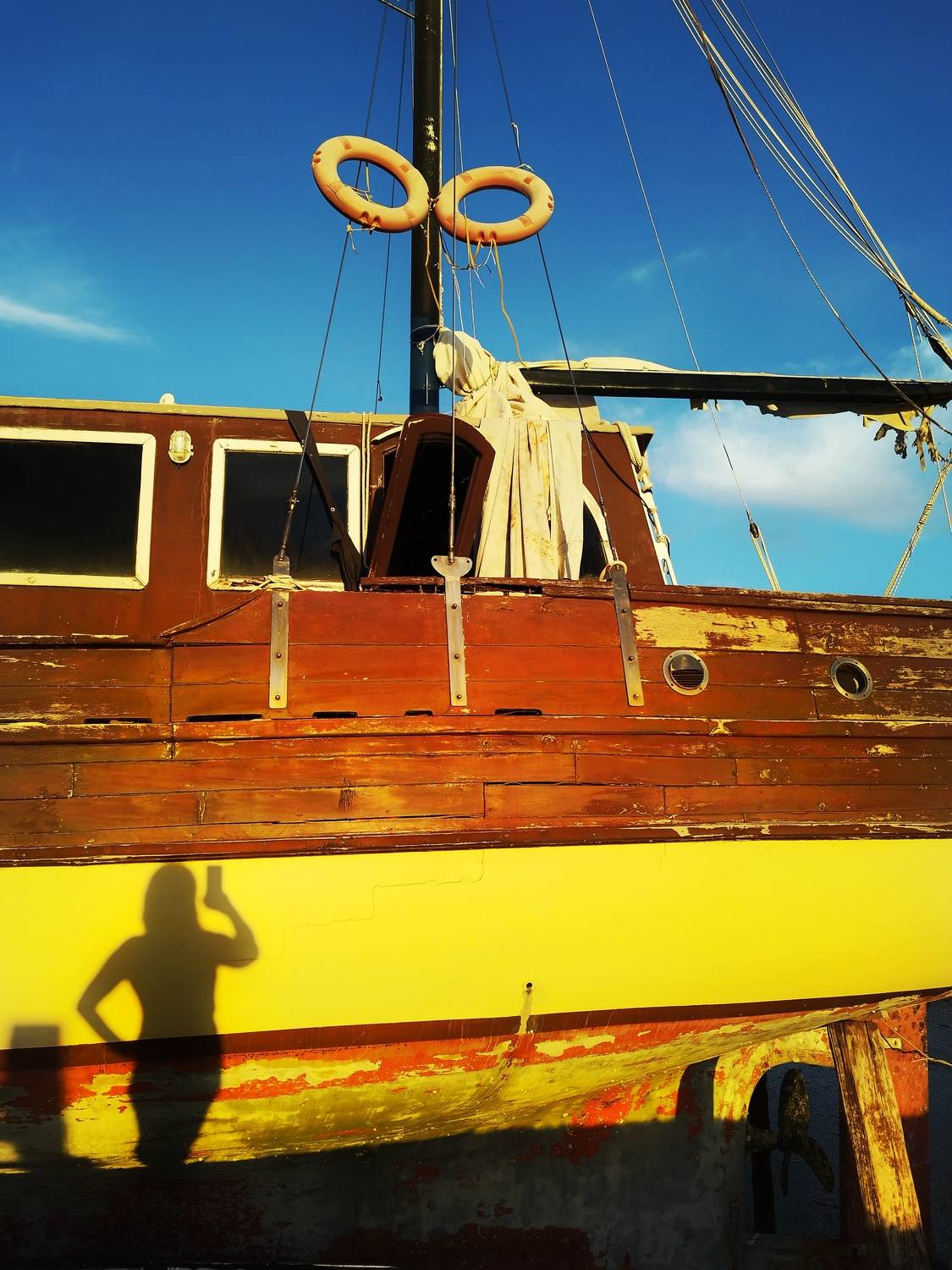 photographer\'s shadow