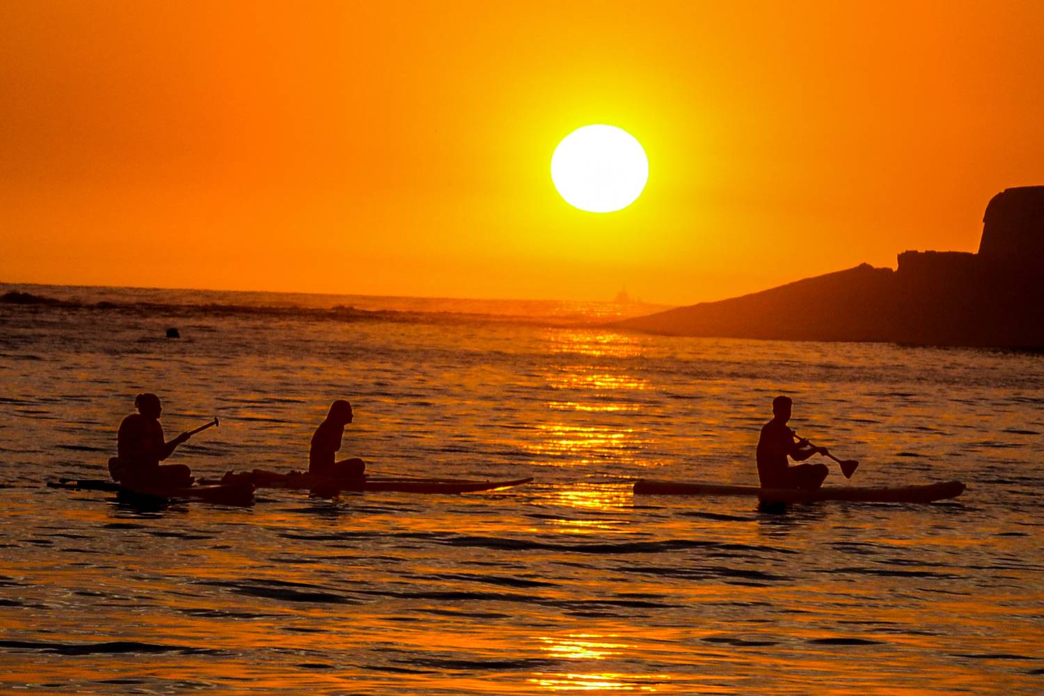 Sunset Symphony on Water