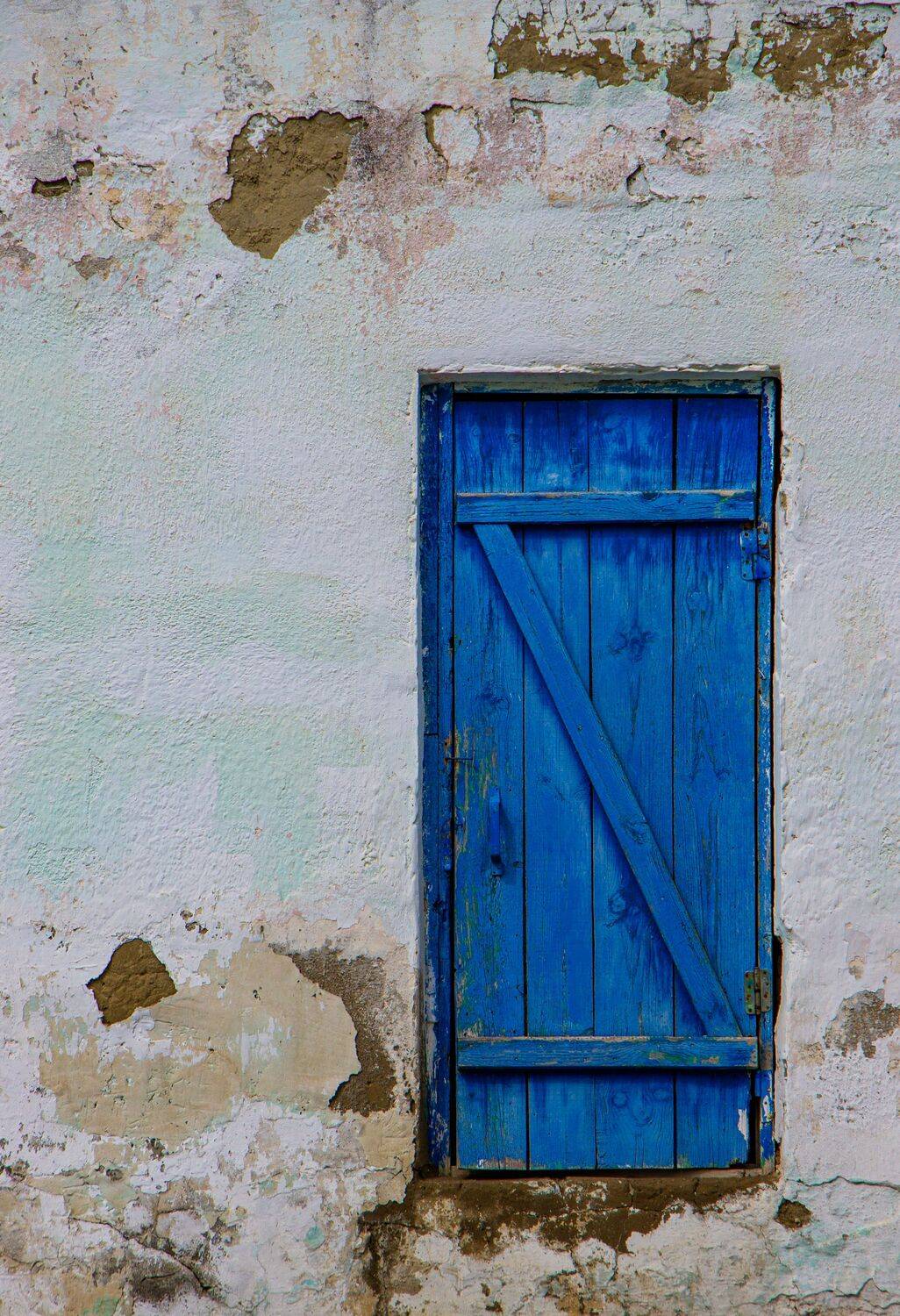 Синяя дверь
