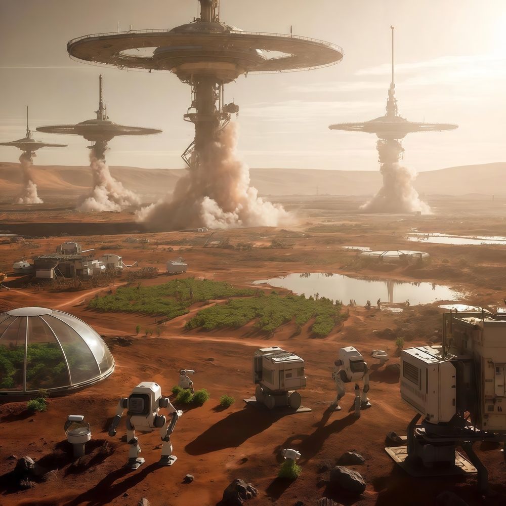 Life on Mars.