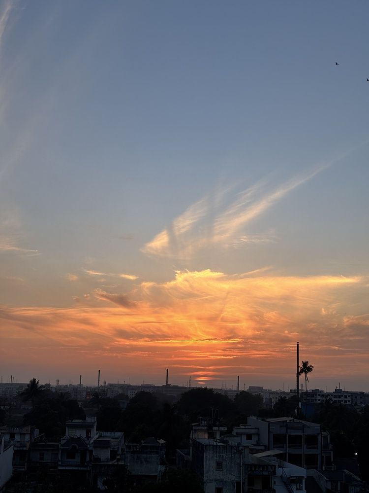Sunsets city