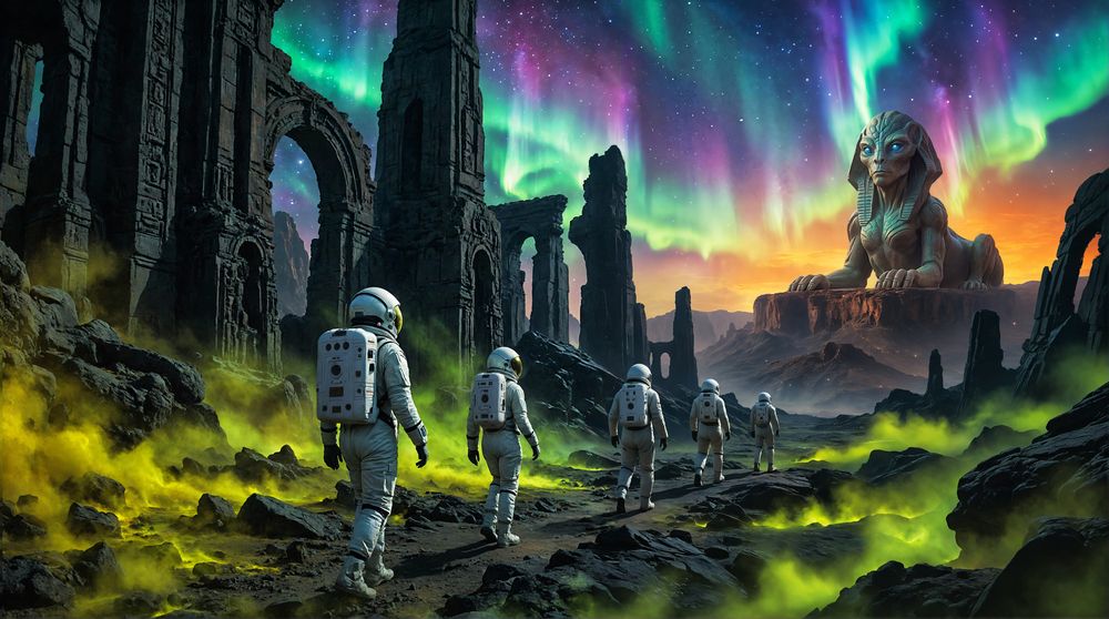 В глубинах галактики