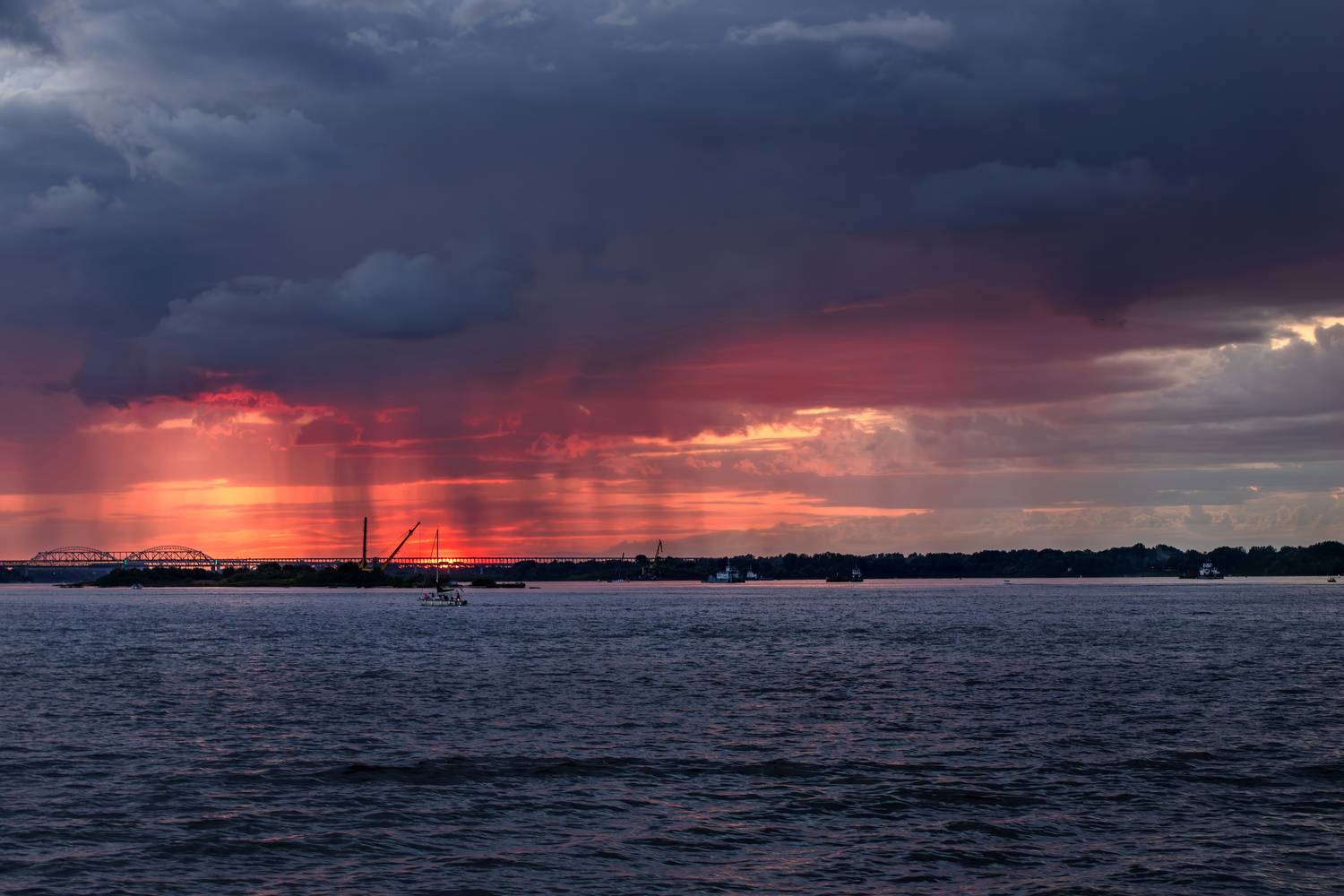 Где дождь становится цветом