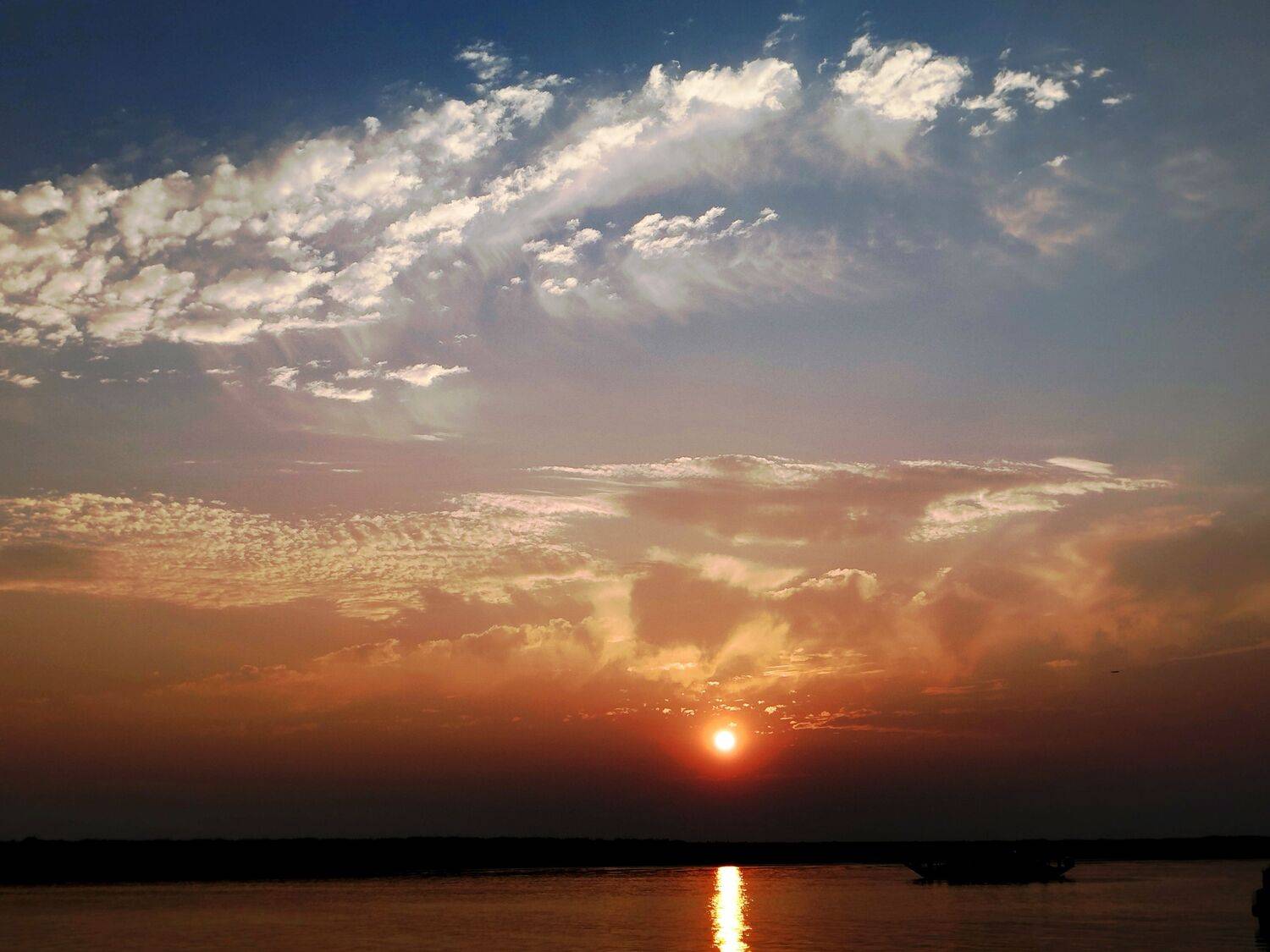 Where the sky learns how to let go