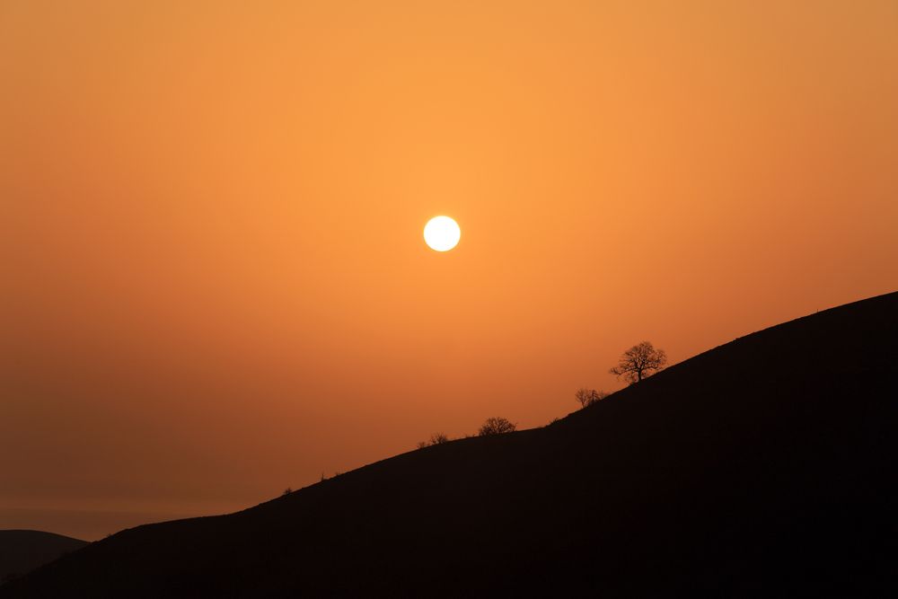 Восход на склонах Меганома