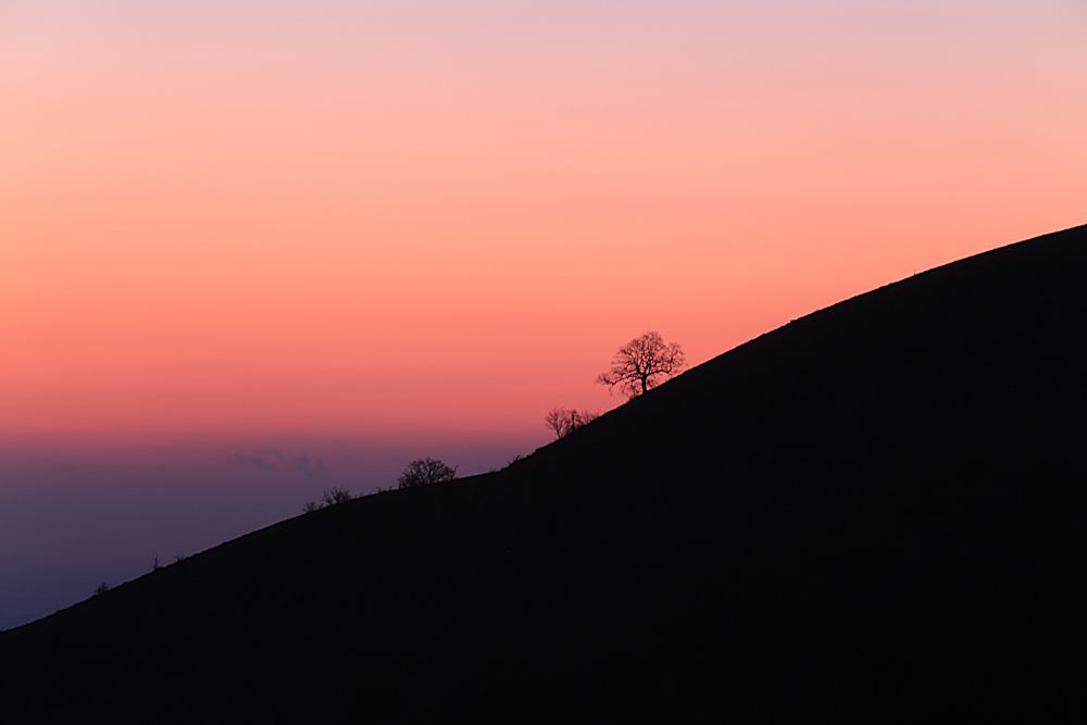 За полчаса до восхода