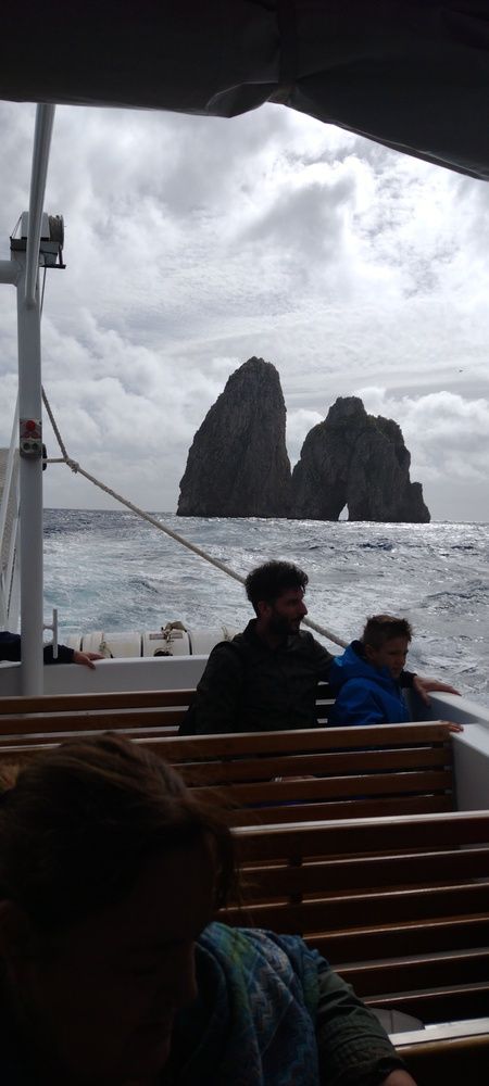 Excursión a grutas de Capri.