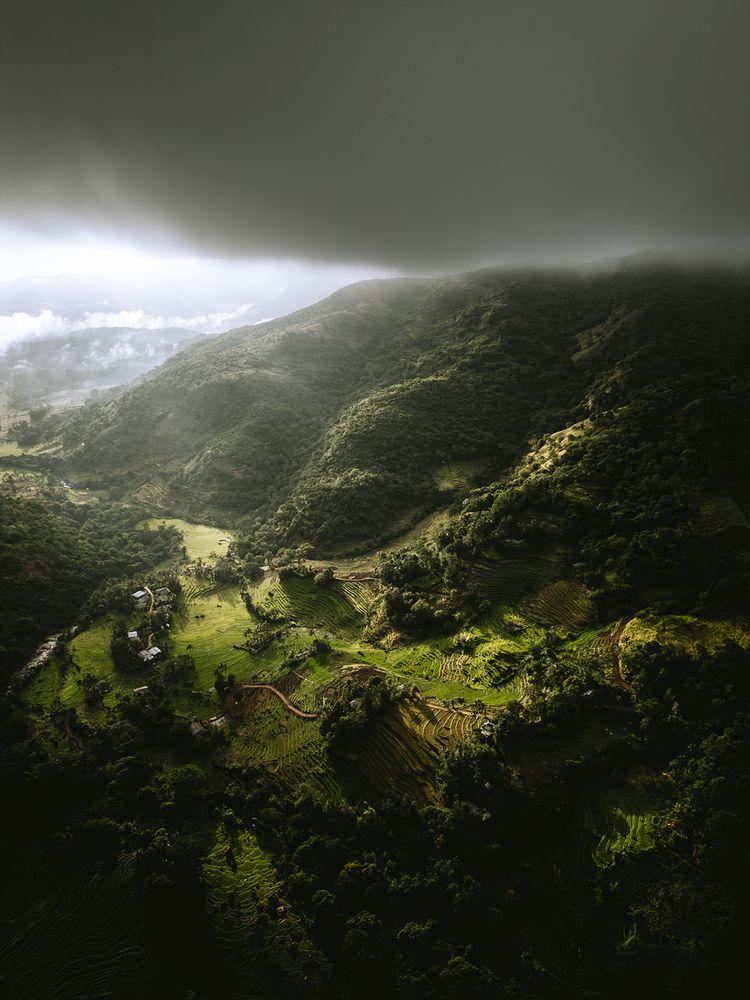Morning in the highlands