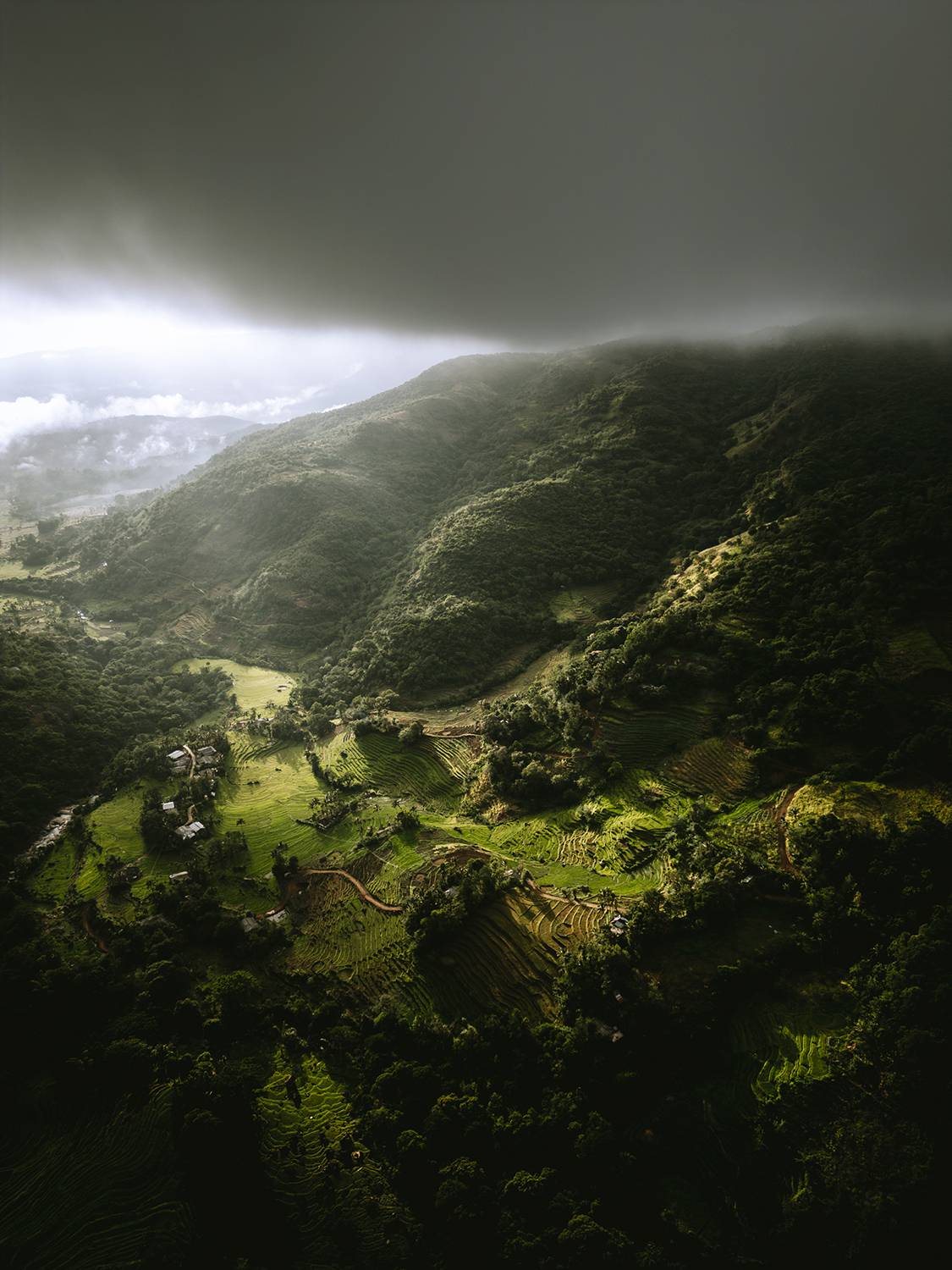 Morning in the highlands