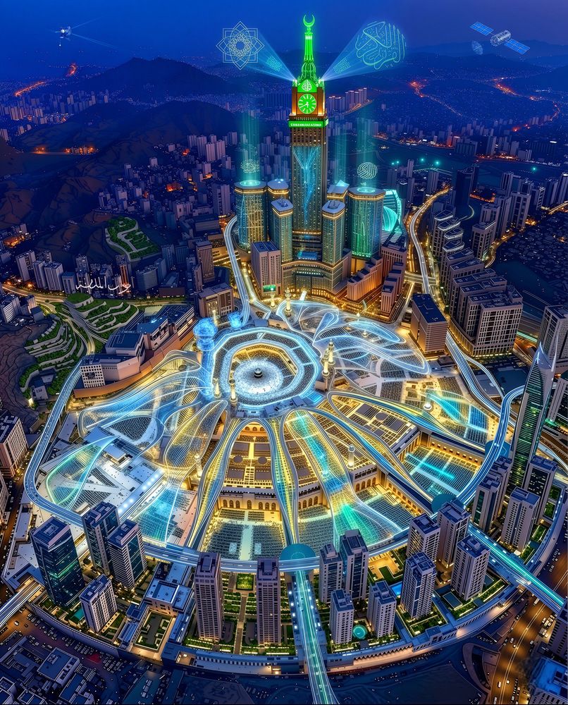 Mecca, Saudi Arabia, after 100 years