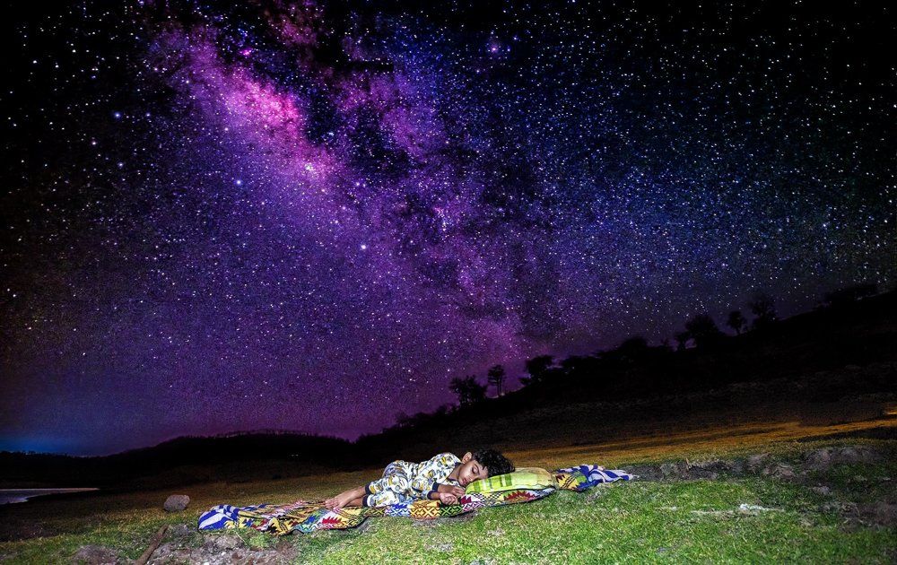 Sleep like a child, in lap of nature.