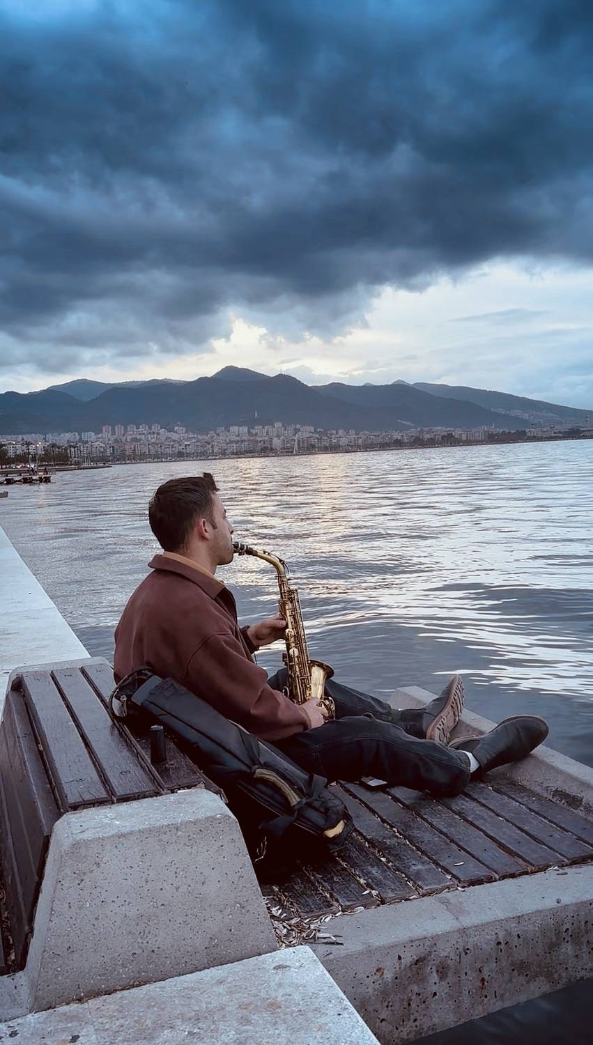 Jazz and Saxophone by the Sea
