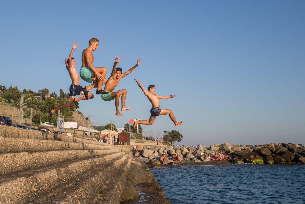 Лето, море