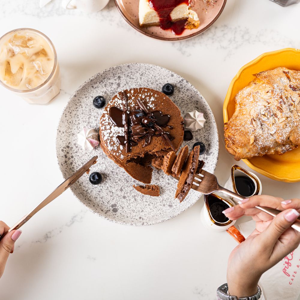 A fluffy breakfast
