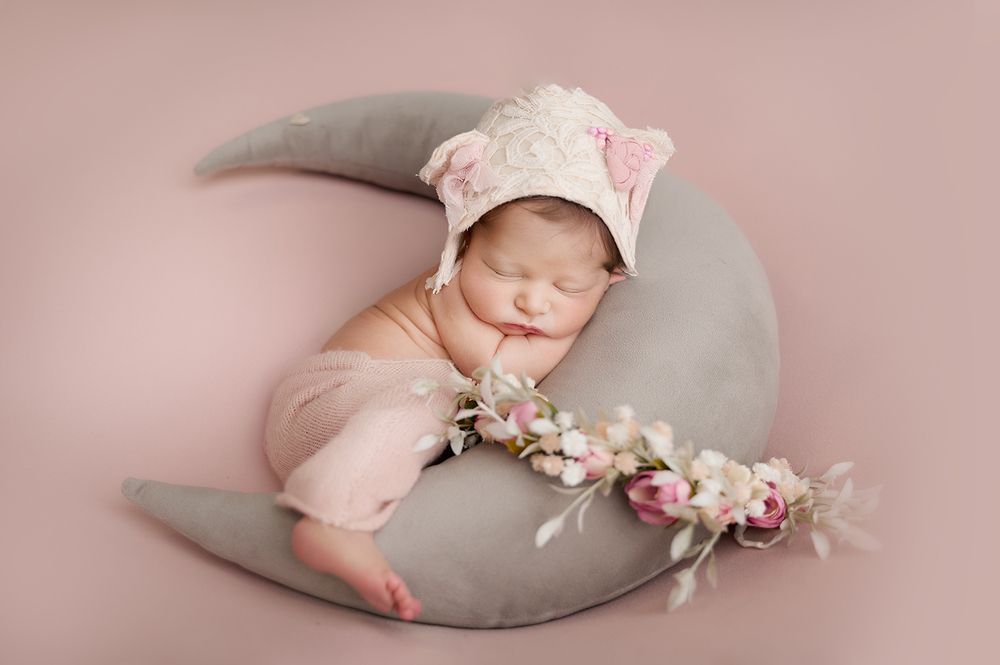 Baby in the moon