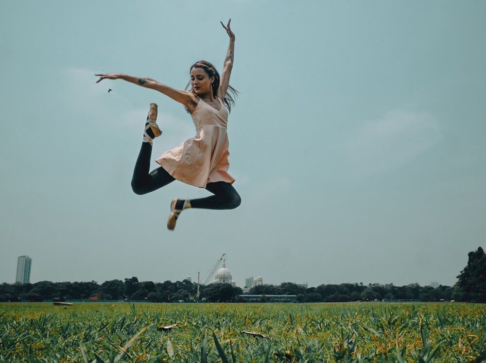Dancing Above Gravity