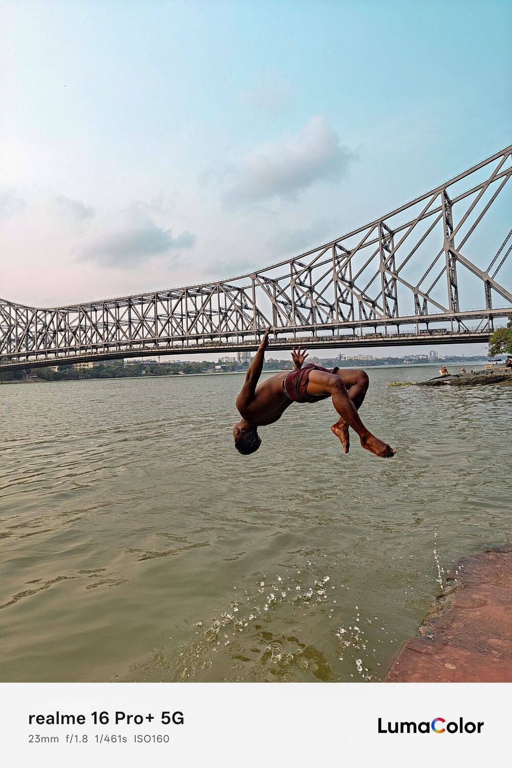 “One Leap, One Flow — United with the River.”