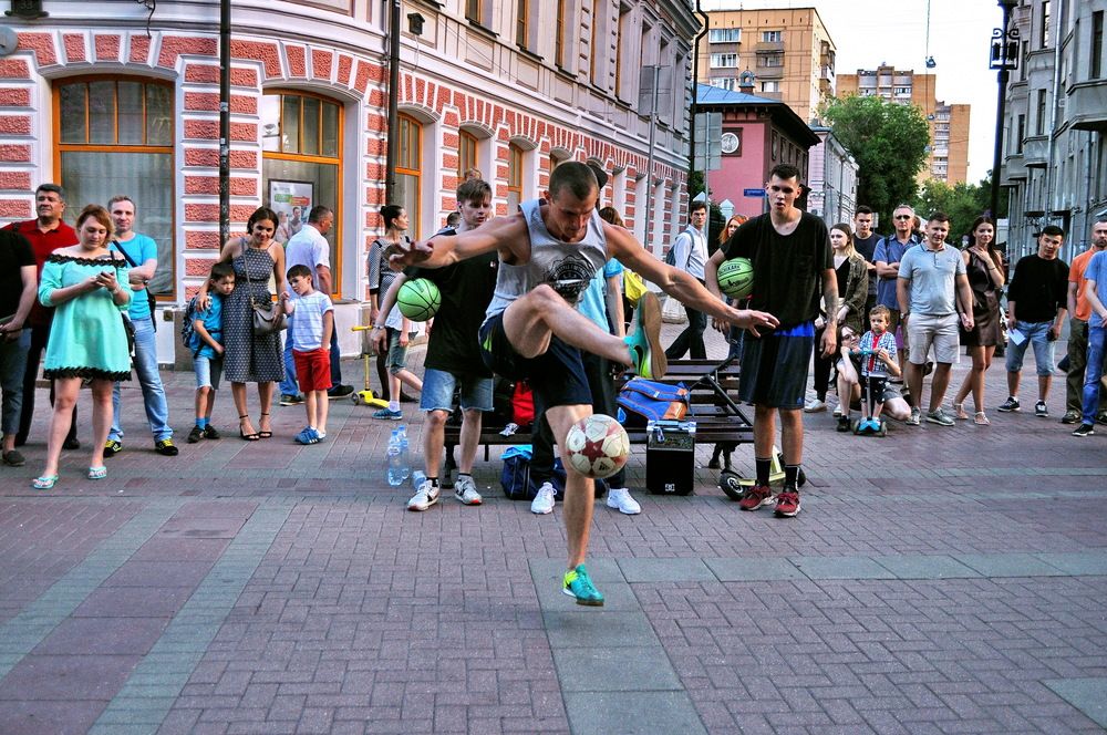 Арбатский фристайл.