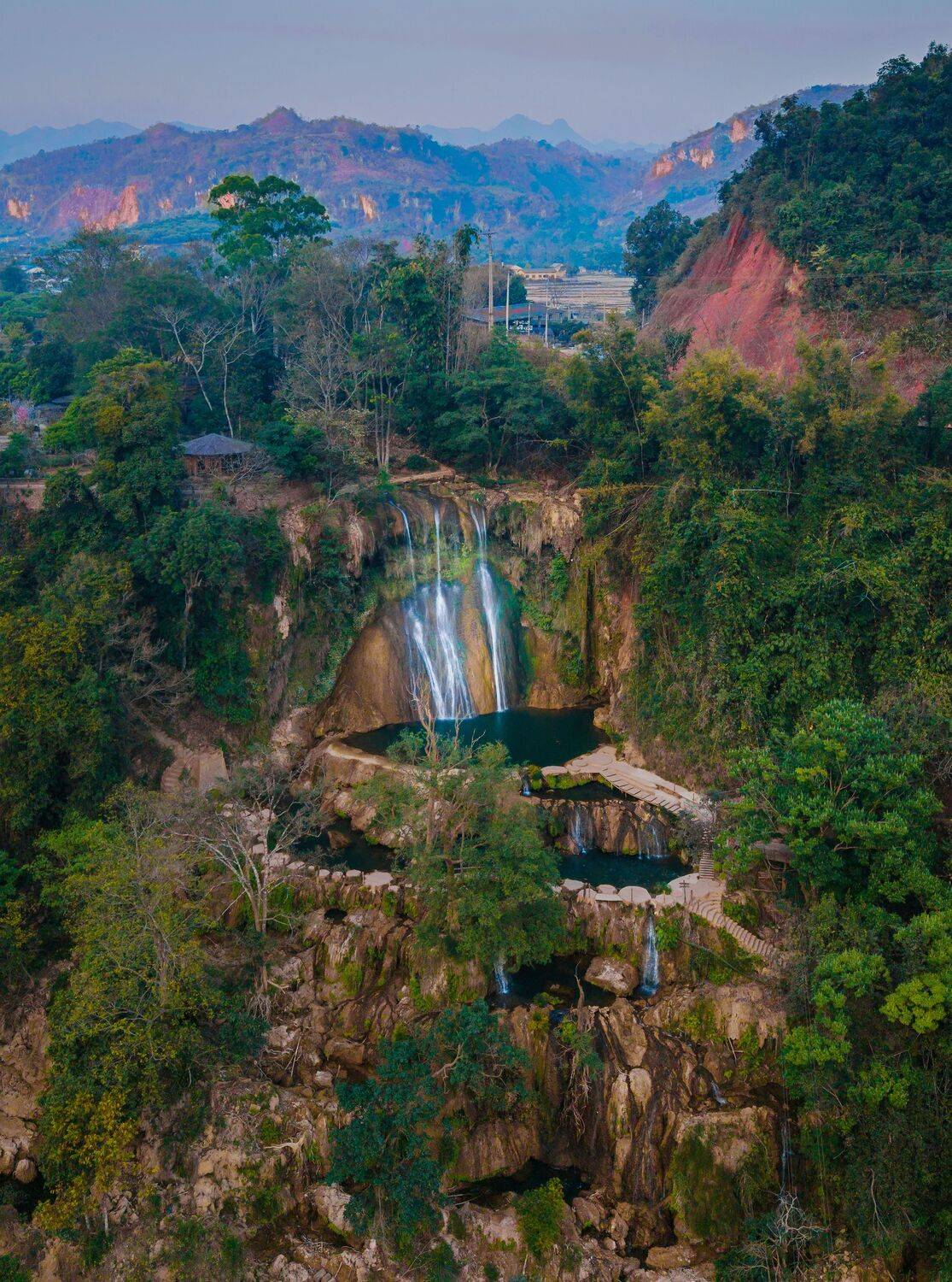 DAI YEM WATERFALL IN VIETNAM