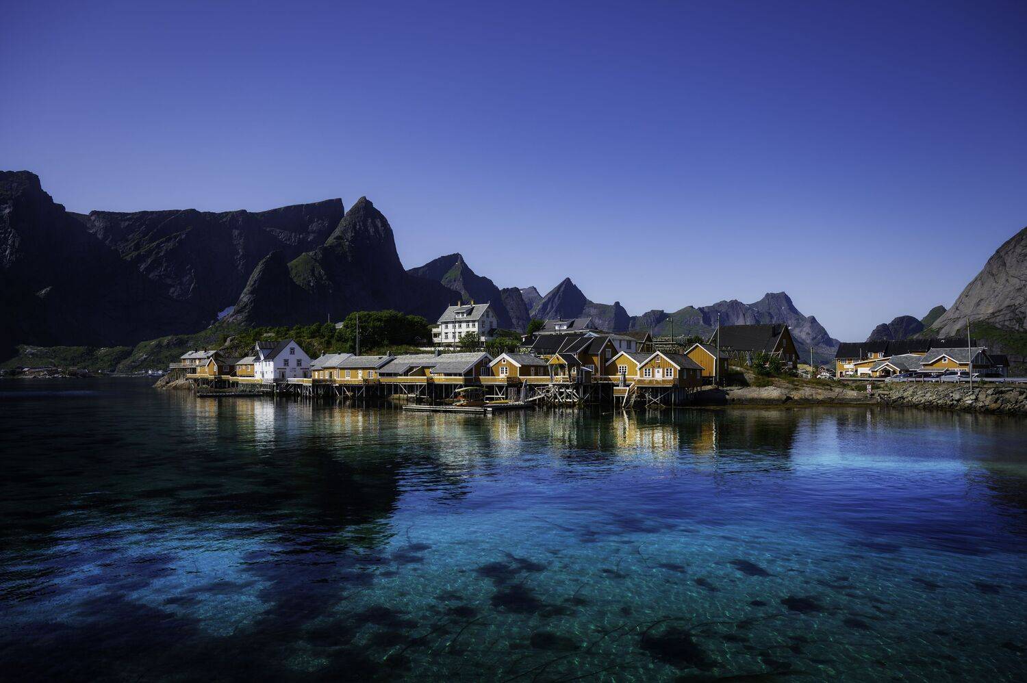 Yellow House in Lofoten