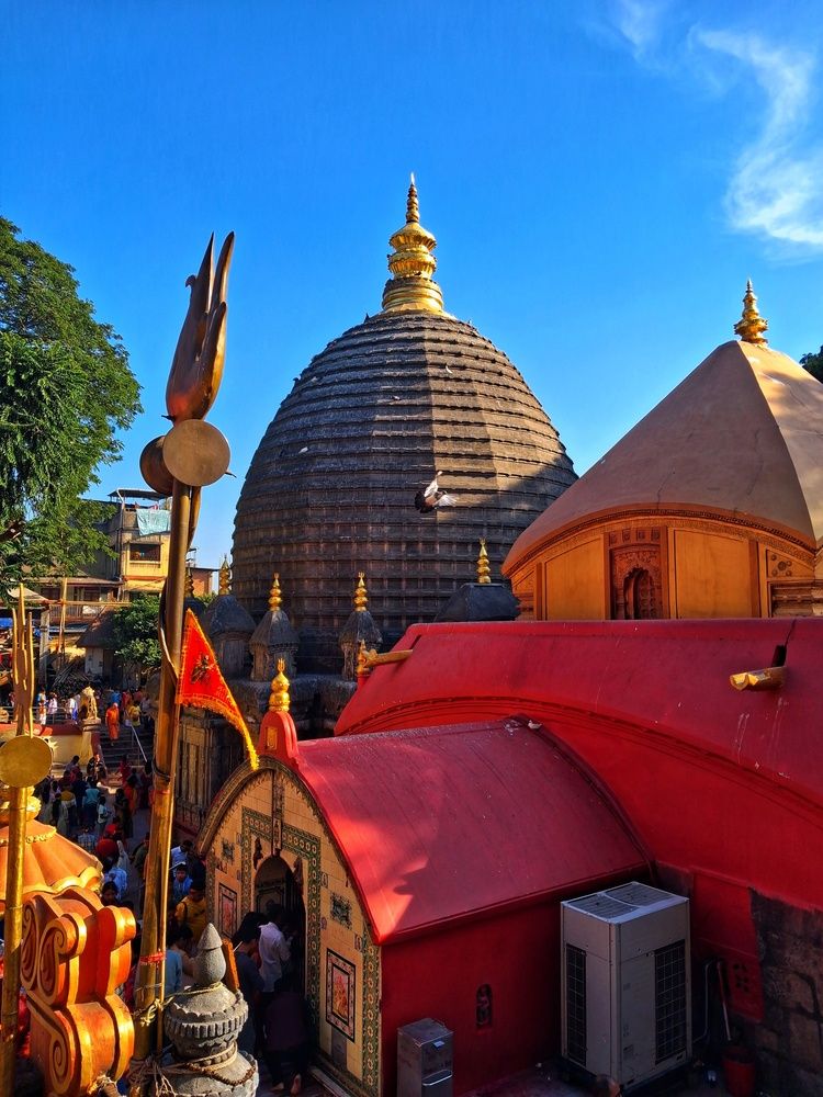 Divine Serenity at Kamakhya Temple.