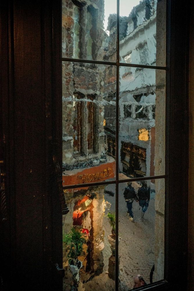 A dreamlike scene in Brussels
