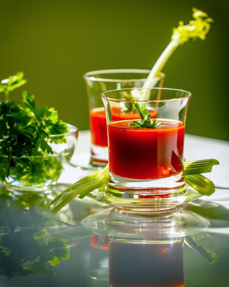 Утренний томатный сок