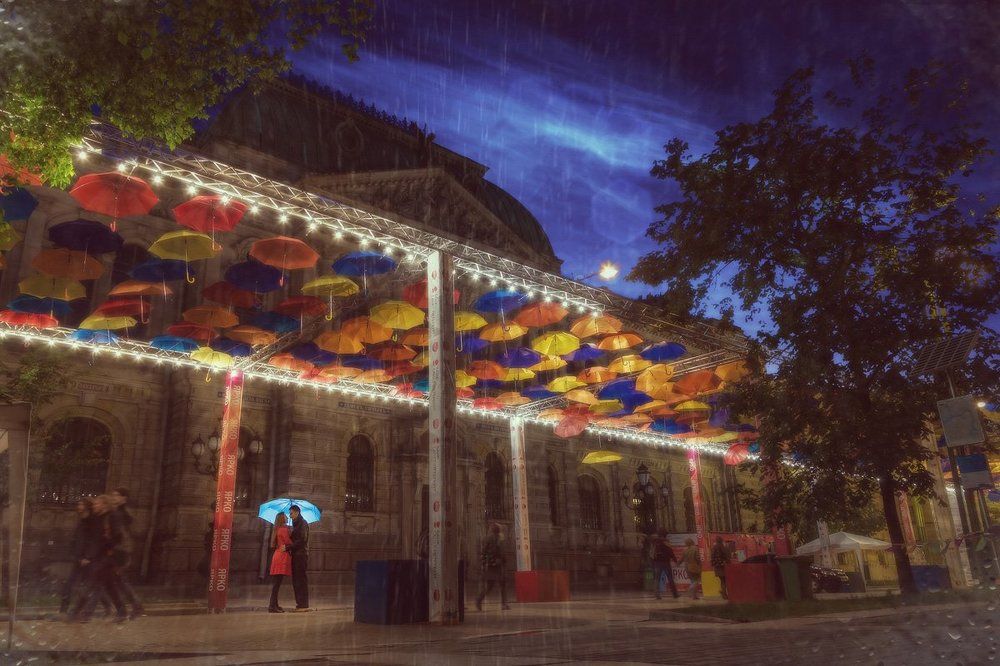 Любовь и зонтики