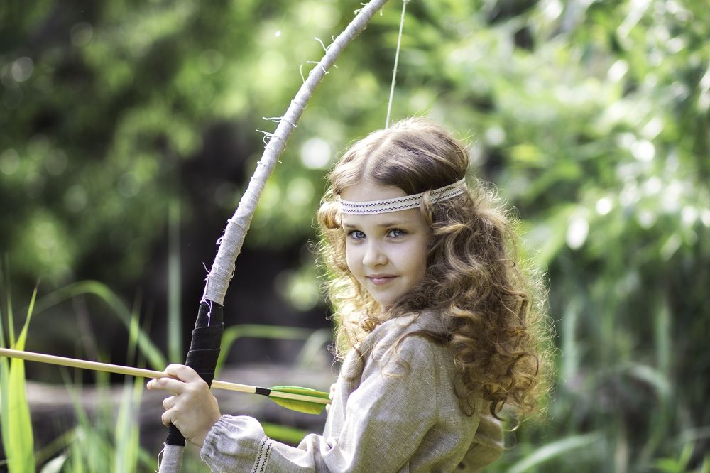 девочка-охотница